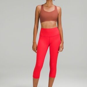 lululemon athletica Red Leggings